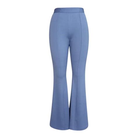Mist Blue Flared Pants – ewa young