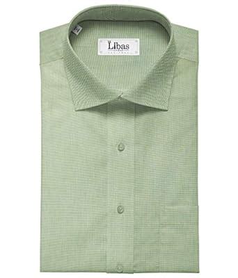 Buy Raymond Men's Cotton Fil-a-Fil Unstitched Shirt Fabric (Free Size ...