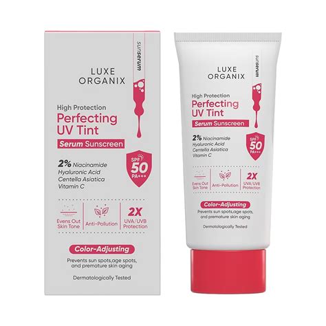 Luxe Organix High Protection Perfecting UV Tint Serum Sunscreen – Bini ...