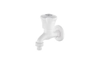 PureFlow Designer Washing Machine Bib Cock with Flange PTMT PPCP Water ...