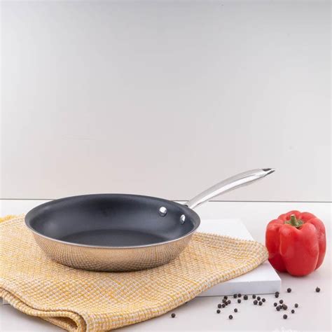 Buy Poppy Stainless Steel Frypan 1500 ML / 9 Inches Online in India ...