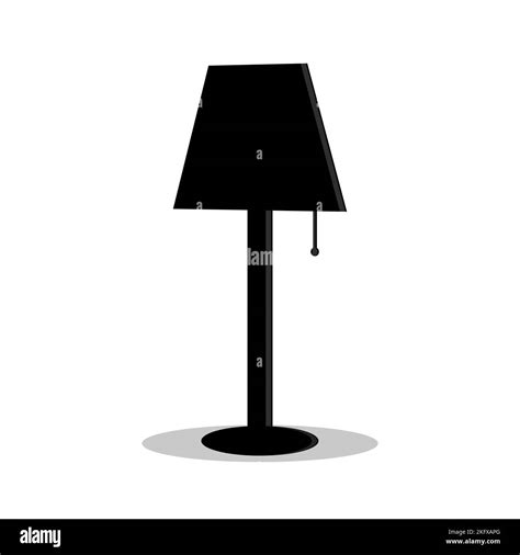 Furniture chandelier, floor and table lamp in flat cartoon style. A set ...