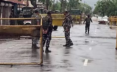 Security tightened in Manipur’s Bishnupur day after shots fired by ...