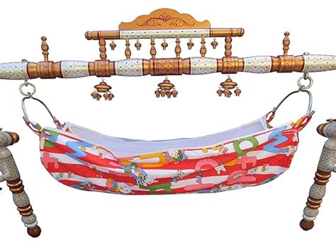 Sankheda Baby Cradle Age 0-3 Years Style 4– Gi Heritage