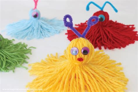 Simple Crafts Using Wool 的图像结果