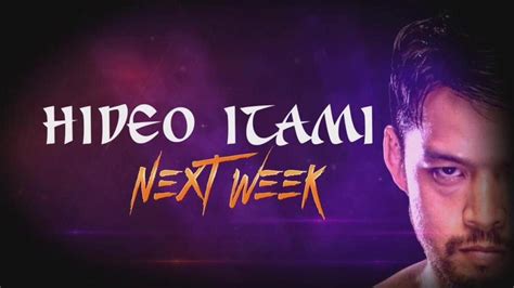 Hideo Itami debutará la semana que viene en 205 Live