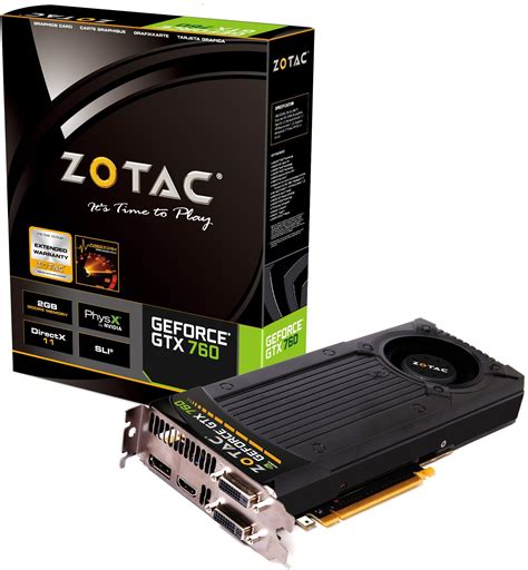 ZOTAC Announces its GeForce GTX 760 Series | TechPowerUp