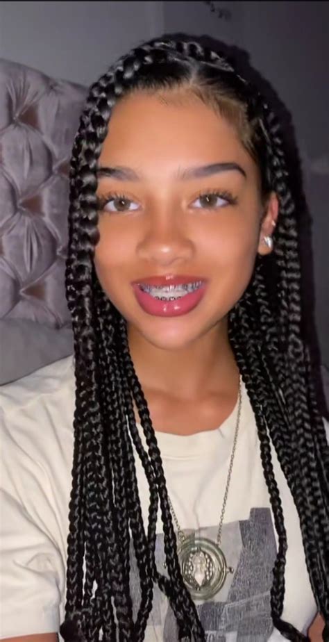 Pin by 💗yangue💗 on trança | Cute box braids hairstyles, Hairdos for ...