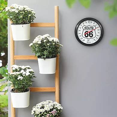La Crosse Technology 8-in. Route 66 Analog Dial Thermometer