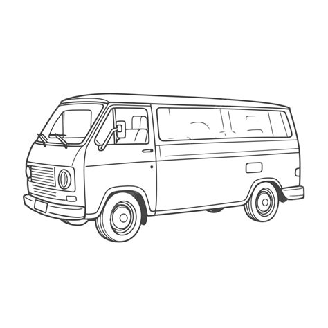 Van Outline Clip Art