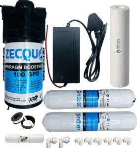 Zecqua RO Water Pump Set With 2.5Amp Smps And Filter Cartidge Solid ...
