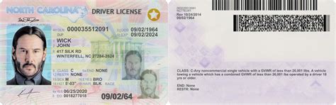 North Carolina Driver License in PSD Format - Professional USA Driver ...