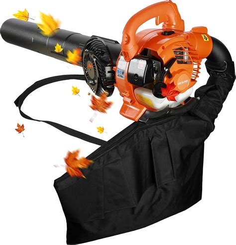Amazon.com: Leaf Vacuum Cordless with Bag, 2 in 1 Gas Powered Leaf ...