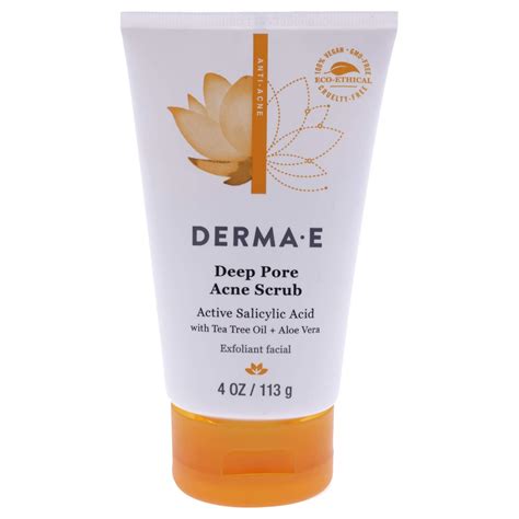 Buy Derma E Natural Body Care VeryClear Cleansing Facial Scrub Online ...