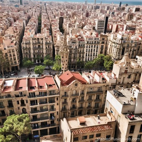 Barcelona Architecture | Stable Diffusion Online