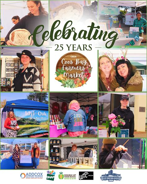 CBDA Coos Bay Farmers Market Celebrates 25 Years! | Oregon's Adventure ...