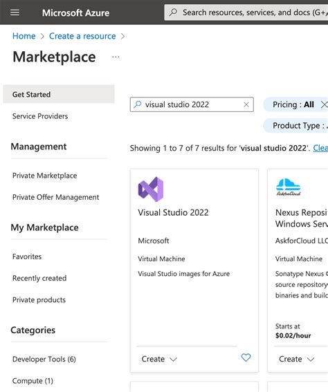 Visual Studio 2022 Azure 的图像结果