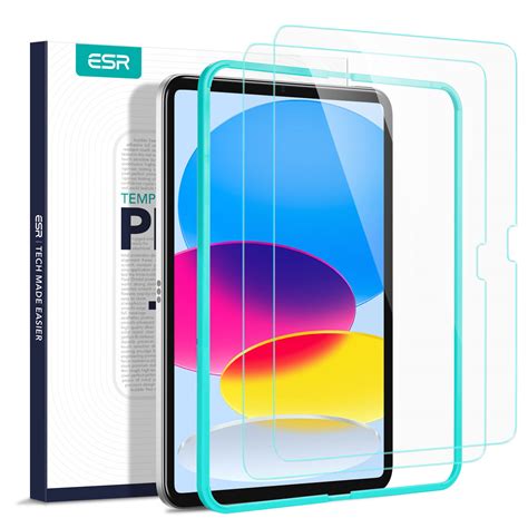 ESR Tempered Glass For Ipad 10Th Generation Screen Protector (2022, 10. ...