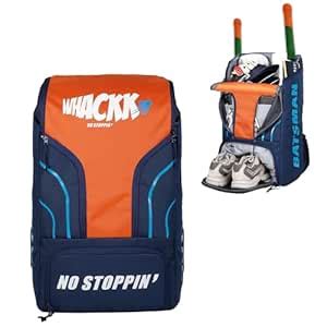 Buy WHACKK Batsman NVY Ornge|Cricket|Cricket Kit Bag Backpack |Juniour ...