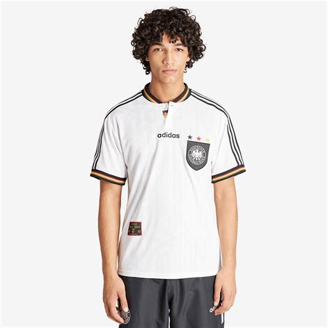 adidas originals Germany 1996 Home Shirt - White - Mens Clothing | Pro ...