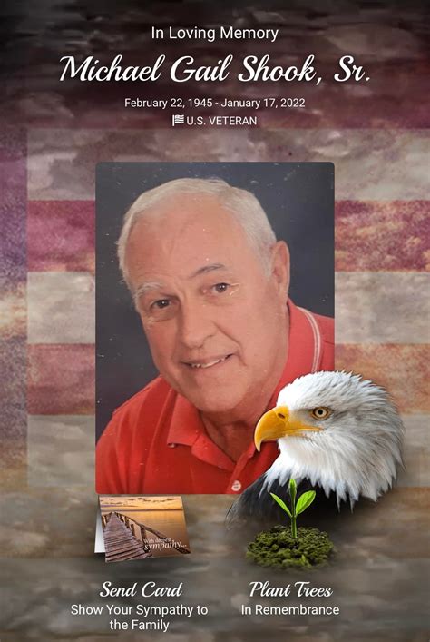 Glancy Funeral Homes - Michael G. Shook, Sr., 76, of Marion, IN, passed ...