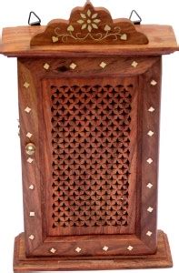 Jmax Almari Wooden Key Box [Sheesham] rectangle Design Wood Key Holder ...