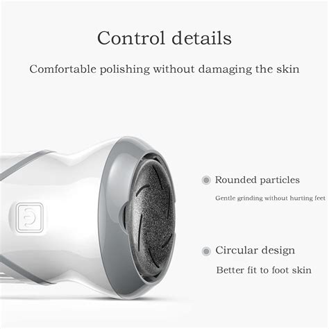 Buy USB Electric Feet Callus Remover, Rechargeable 2-speed Portable ...
