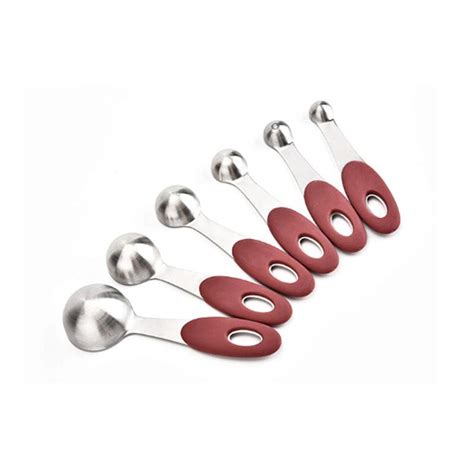 Buy LLS Sets of 5 Measuring Spoons for Cooking, Stainless Steel Measure ...