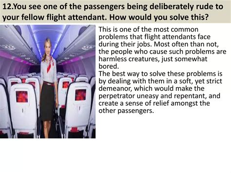 88 flight attendant interview questions and answers – Artofit