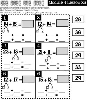 Eureka Math Module 4 Lesson 1 First Grade 的图像结果