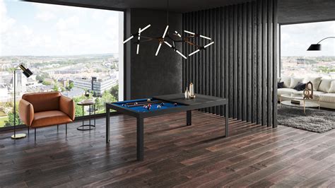 Conver-Table : A dining table that turns into a billiard table – CONVER ...