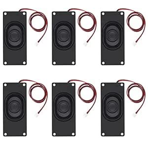 AITRIP 6PCS Speaker 3 Watt 8 Ohm with JST-PH2.0 Interface Compatible ...