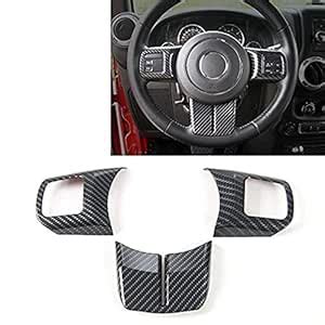 JeCar Interior Steering Wheel Decoration Trim Kits For Jeep Wrangler ...