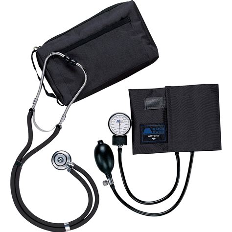 Medline Sprague Rappaport Stetho/sphyg Combo - For Blood Pressure - Latex-free - Black - Walmart.com