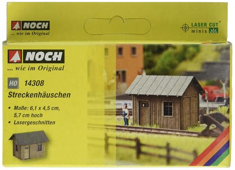 Buy HO Scale Trackside Tool Shed/Section House - Kit (Laser-Cut Wood ...