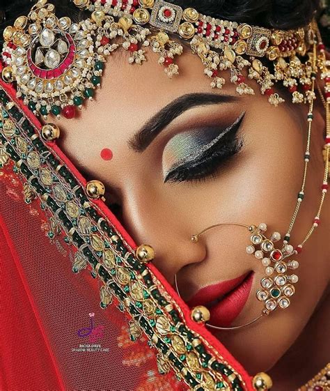 bridal makeup for brunettes