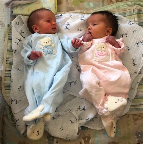 Our twins - 3 days old!! Born at 37 weeks. 💙💖 Alexander (Alex) 5lb1oz ...