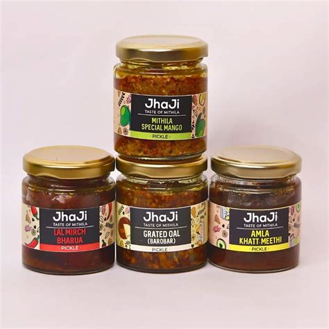 Buy Sample Packs of Authentic Bihari Pickles at JhaJi Store