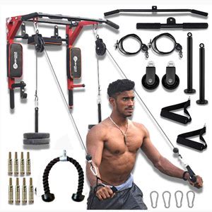 HASHTAG FITNESS 7in1 Bicep,Triceps Exercise Home Gym Equipment Weight ...