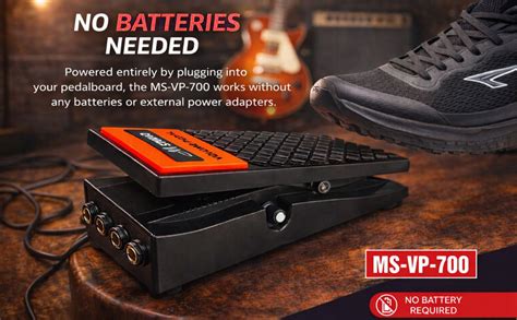 M-STUDIO MS-VP-700 STEREO VOLUME PEDAL FOR ALL MUSICAL INSTRUMENTS ...