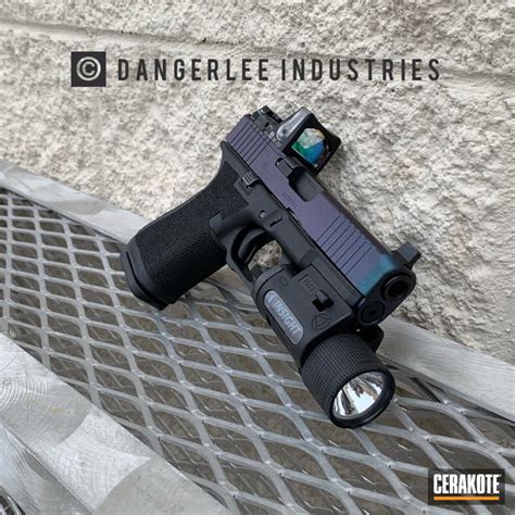 Glock Handgun with Cerakote H-146 and H-300 by Web User | Cerakote