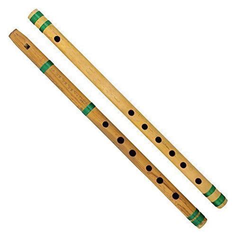 Buy White Whale Indian Bansuri Bamboo Flute Set - Includes 2 Flutes ...