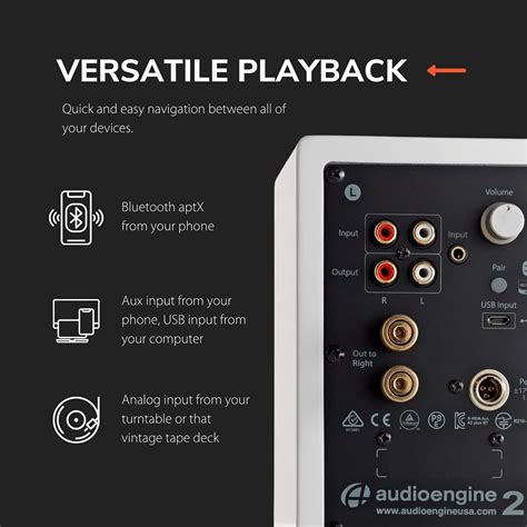 Image result for Audioengine A2 Connection to PC