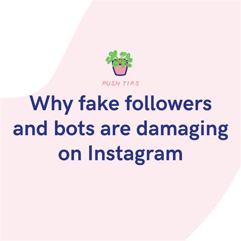 Why fake followers and bots are damaging on Instagram - PUSH.fm
