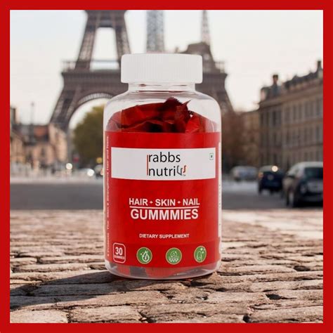 7.Rabbs Nutri (Hair Skin Nail Gummies)