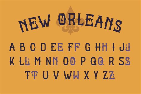 New Orleans Style Fonts Amazon.com: New Orleans Style Personalized