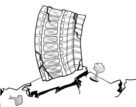 How To Draw Earthquake Proof Building at Margaret Cass blog