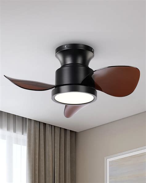 Small Ceiling Fans with Lights - 22" Modern Ceiling Fan Light with ...