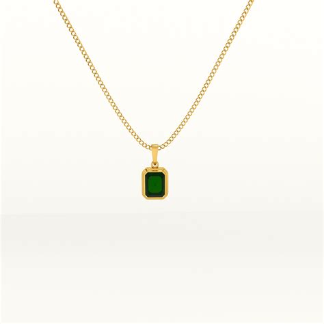 Classic Emerald Necklace – PALMONAS