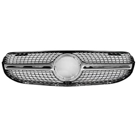 Car Craft Front Bumper Grill Compatible With Mercedes Glc W253 X256 ...